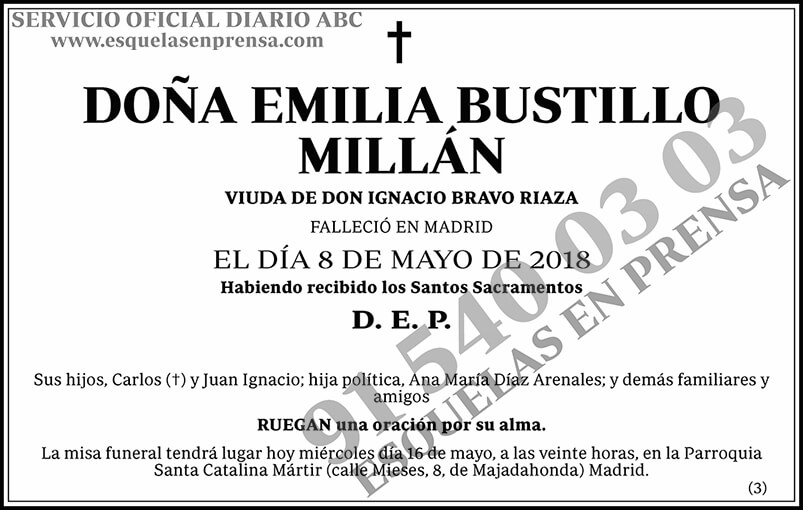 Emilia Bustillo Millán